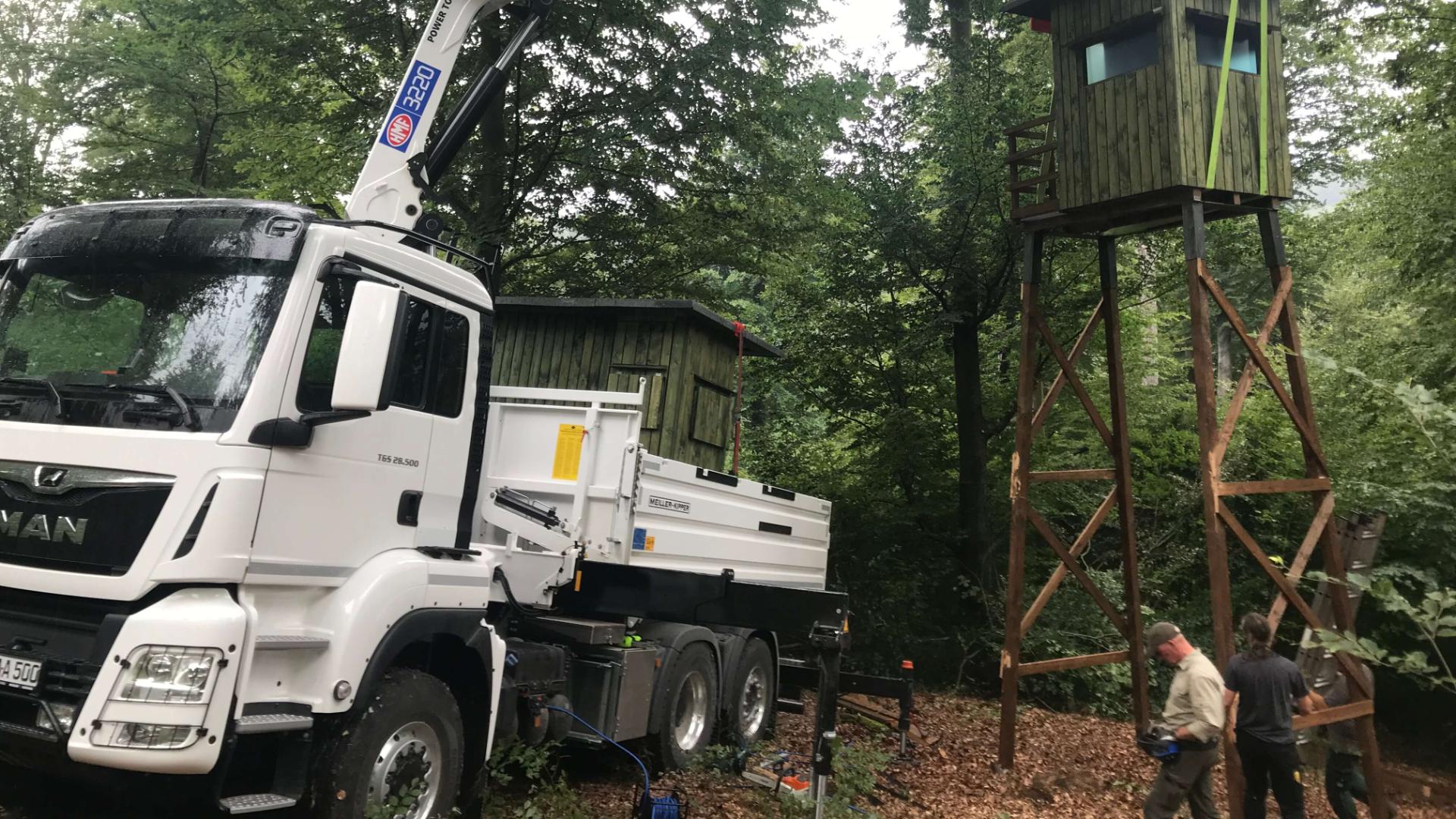 Off-road i de tyske skove Off-road i de tyske skove