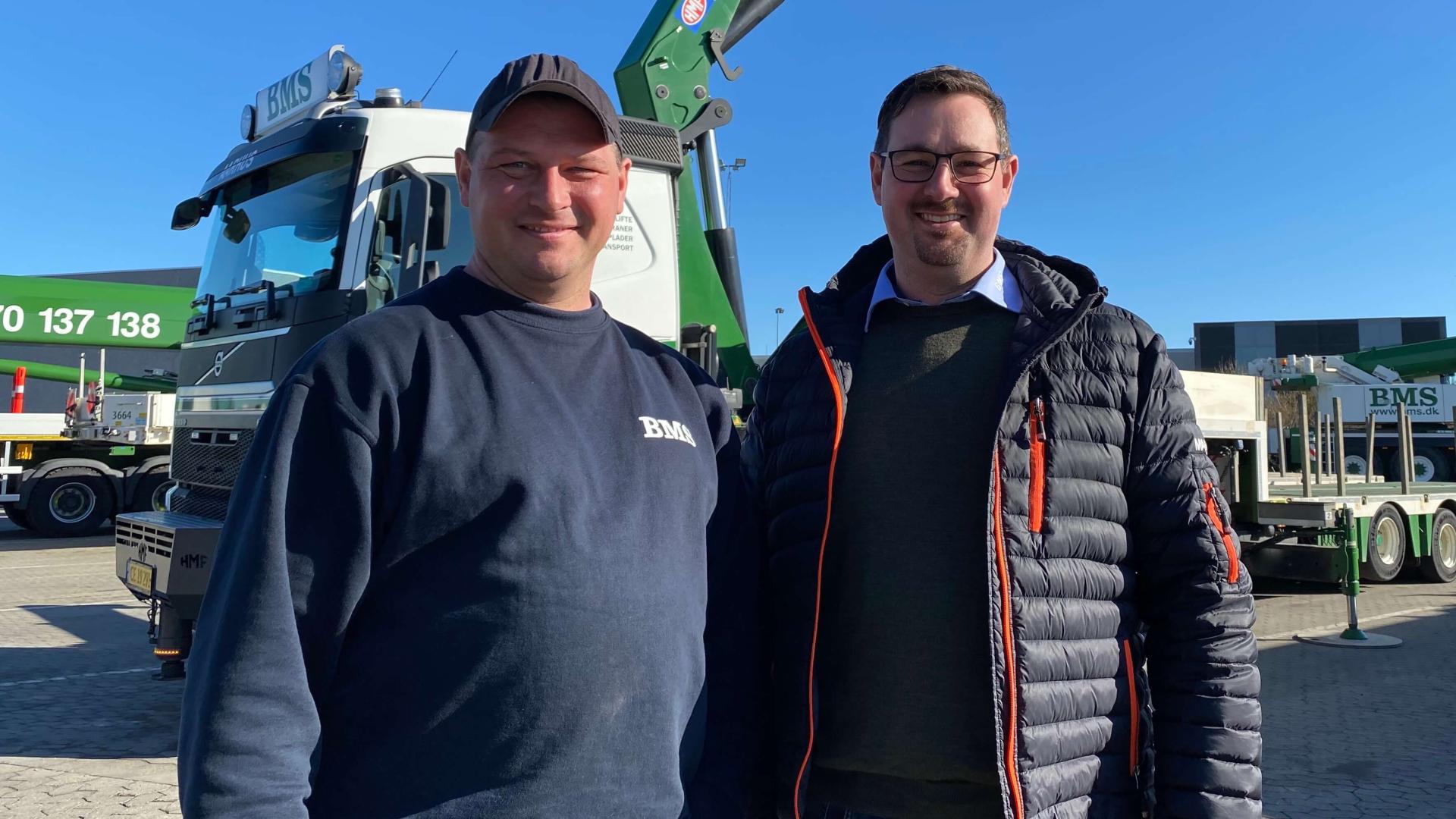 BMS får ekstra rækkevidde med fly-jib til storkran BMS får ekstra rækkevidde med fly-jib til storkran