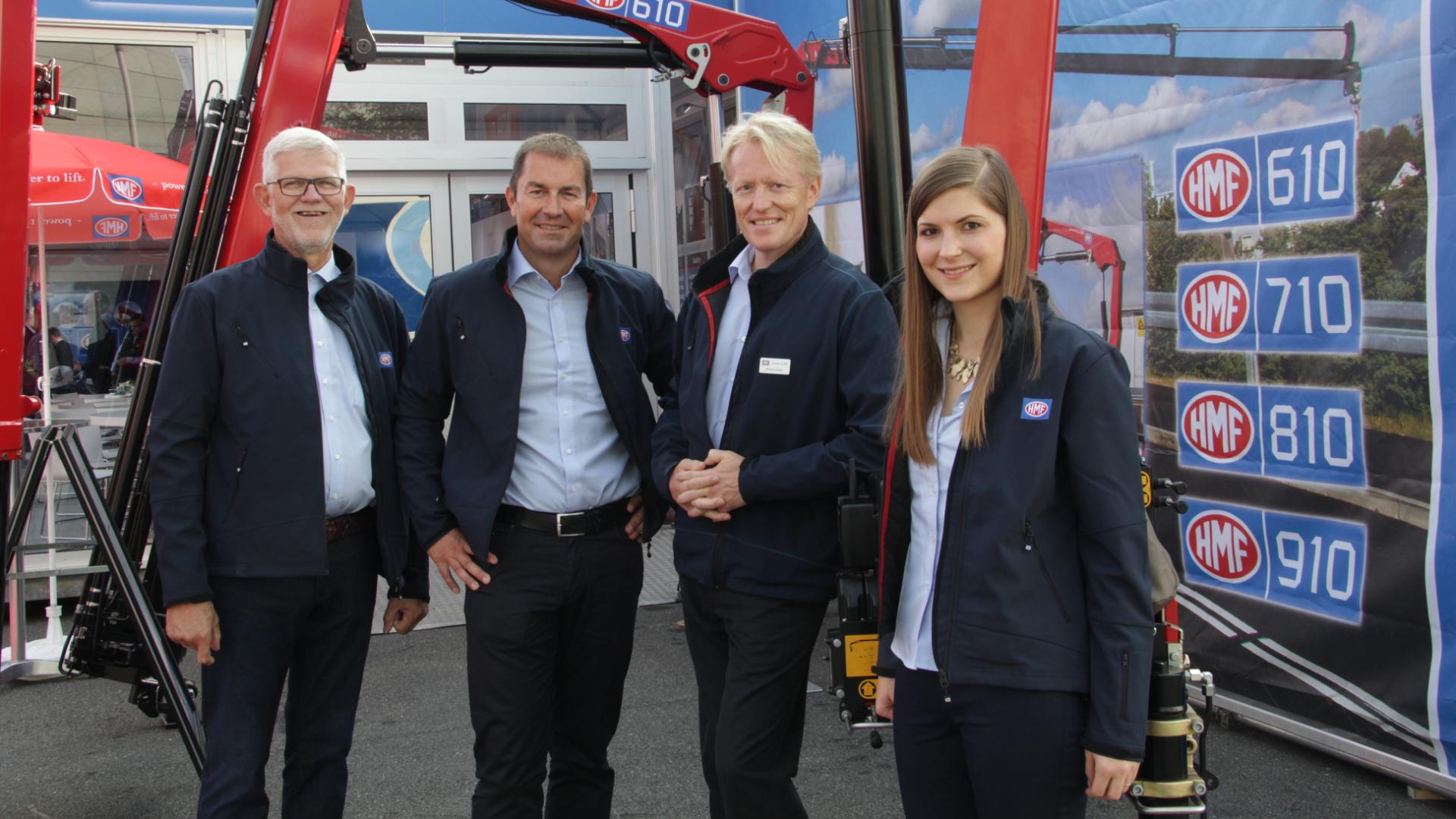 Fejring af 10 års samarbejde mellem HMF og østrigske Dunst Hydraulik Fejring af 10 års samarbejde mellem HMF og østrigske Dunst Hydraulik